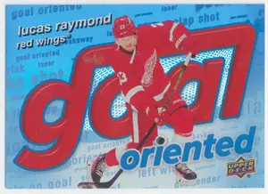 2025-26 UPPER DECK - LUCAS RAYMOND #GO-9 GOAL ORIENTED