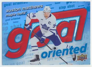 2025-26 UPPER DECK - AUSTON MATTHEWS #GO-17 GOAL ORIENTED