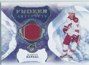 2016-17 ARTIFACTS - MARTIN HANZAL #FA-MH FROZEN ARTIFACTS