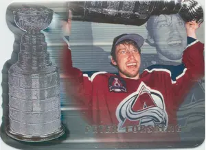 1998-99 BE A PLAYER - PETER FORSBERG #H-2 PLAYOFF HIGHLIGHTS