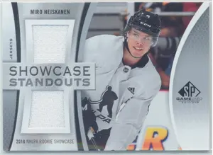 2019-20 SP GAME USED - MIRO HEISKANEN #SS-MH SHOWCASE STANDOUTS