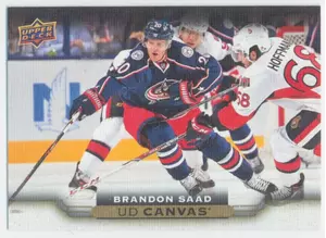 2015-16 UPPER DECK - BRANDON SAAD #C143 CANVAS