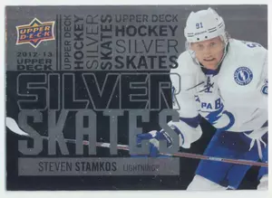 2012-13 UPPER DECK - STEVEN STAMKOS #SS25 SILVER SKATES