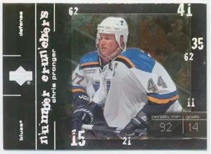 2000-01 UPPER DECK - CHRIS PRONGER #NC9 NUMBER CRUNCHERS