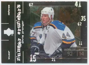 2000-01 UPPER DECK - CHRIS PRONGER #NC9 NUMBER CRUNCHERS