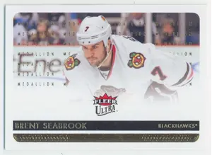 2014-15 FLEER ULTRA - BRENT SEABROOK #32 GOLD MEDALLION