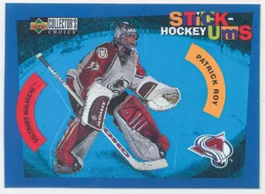 1997-98 COLLECTOR'S CHOICE - PATRICK ROY #S23 STICK-UMS