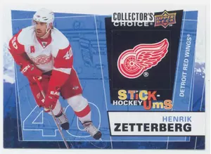 2008-09 COLLECTOR'S CHOICE - HENRIK ZETTERBERG #UMS7 STICK-UMS