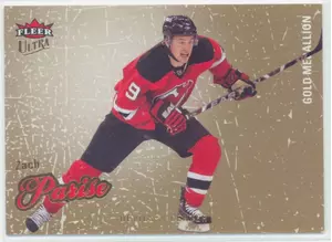 2008-09 FLEER ULTRA - ZACH PARISE #41 GOLD MEDALLION