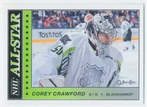 2015-16 O-PEE-CHEE - COREY CRAWFORD #AS-31 ALL-STAR