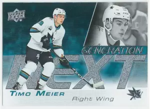 2019-20 UPPER DECK - TIMO MEIER #GN-6 GENERATION NEXT