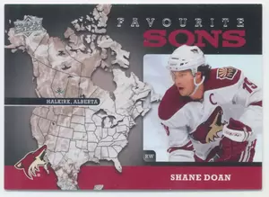 2008-09 UPPER DECK - SHANE DOAN #FS6 FAVOURITE SONS