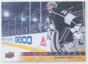 2017-18 UPPER DECK - JONATHAN QUICK #C38 CANVAS
