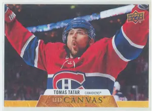 2020-21 UPPER DECK - TOMAS TATAR #C165 UD CANVAS