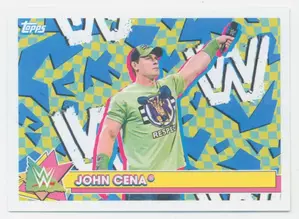 2021 Topps Heritage WWE - John Cena #S-9 Sticker Card