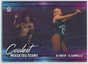 2021 Topps WWE - R-Truth/Carmella #MT-5 Coolest Mixed Tag Teams