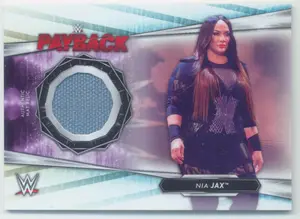 2021 Topps WWE - Nia Jax #MR-NIA Payback Mat Relic