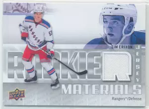 2011-12 UPPER DECK - TIM ERIXON #RM-TE ROOKIE MATERIALS
