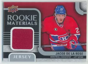 2015-16 UPPER DECK - JACOB DE LA ROSE #RM-JD ROOKIE MATERIALS