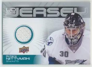 2010-11 UPPER DECK - ANTERO NIITTYMAKI #GJ-AN GAME JERSEY