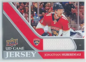 2020-21 UPPER DECK - JONATHAN HUBERDEAU #GJ-JH GAME JERSEY