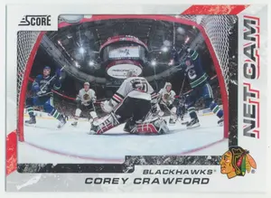 2011-12 SCORE - COREY CRAWFORD #13 NET CAM