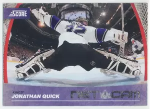 2010-11 SCORE - JONATHAN QUICK #15 NET CAM