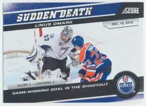 2011-12 SCORE - LINUS OMARK #1 SUDDEN DEATH