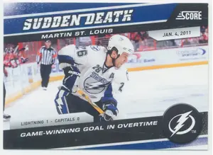 2011-12 SCORE - MARTIN ST. LOUIS #23 SUDDEN DEATH