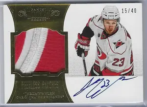 2012-13 Dominion Peerless Patches #27 Jeremy Welsh (15/40)