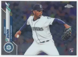 2020 Topps Chrome - Justin Dunn #136 RC