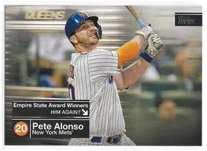 2020 Topps Empire State Award Winners #ESAW-12 Pete Alonso
