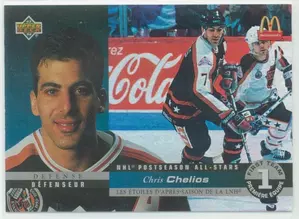 1993-94 UPPER DECK McDONALD'S - CHRIS CHELIOS #McH-05 POSTSEASON ALL-STARS HOLOGRAMS