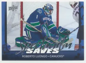 2008-09 UPPER DECK - ROBERTO LUONGO #SAVE7 SPECTACULAR SAVES