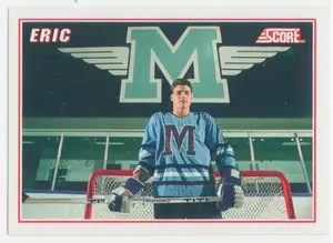 1990-91 SCORE - ERIC LINDROS #B1 BONUS CARDS