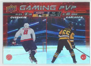 2024-25 UPPER DECK - ALEX OVECHKIN/ERIK KARLSSON #GPVP-16 GAMING PVP