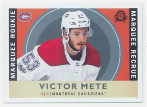 2017-18 O-PEE-CHEE - VICTOR METE #622 MARQUEE ROOKIE RETRO