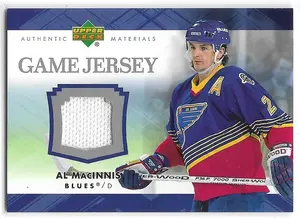 2007-08 Upper Deck Game Jersey #J-AM Al MacInnis