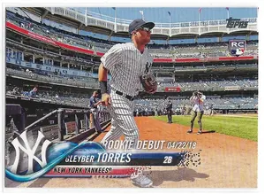 2018 Topps Update #US191 Gleyber Torres (Rookie Debut)
