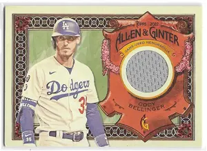 2022 Allen & Ginter Relics #AGRA-CB Cody Bellinger *