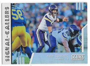 2019 Score Signal-Callers #SC-22 Kirk Cousins