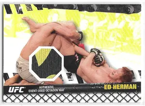 2010 Topps UFC Fight Mat Relic #FM-EM Ed Herman