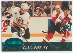 1992-93 PARKHURST - GLEN WESLEY #6 EMERALD ICE