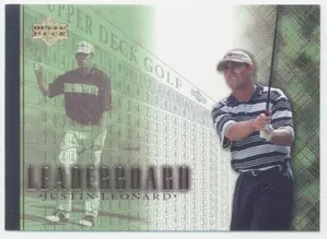 2001 Upper Deck - Justin Leonard #94 Leaderboard