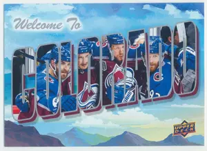 2022-23 UPPER DECK - WELCOME TO COLORADO #WT-8 (AVALANCHE)