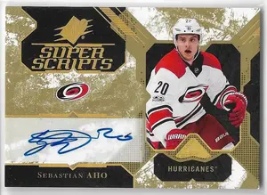 2017-18 SPx Super Scripts #SS-SA Sebastian Aho