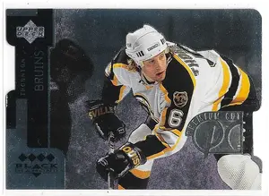 1997-98 Black Diamond Premium Cut Quadruple Diamond Horizontal #PC17 Joe Thornton (Group E, 1:30)