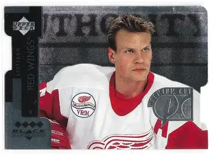 1997-98 Black Diamond Premium Cut Quadruple Diamond Horizontal #PC19 Nicklas Lidstrom (Group E, 1:30)