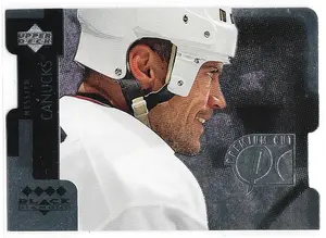 1997-98 Black Diamond Premium Cut Quadruple Diamond Horizontal #PC23 Mark Messier (Group E, 1:30)