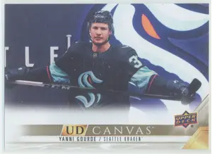 2022-23 UPPER DECK EXTENDED - YANNI GOURDE #C337 UD CANVAS